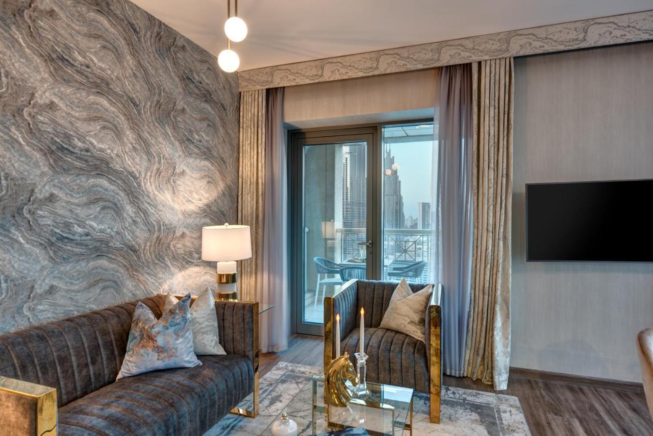 Durrani Homes - Designer 2Br Apt With Stunning Burj Khalifa And Fountain View 迪拜 外观 照片
