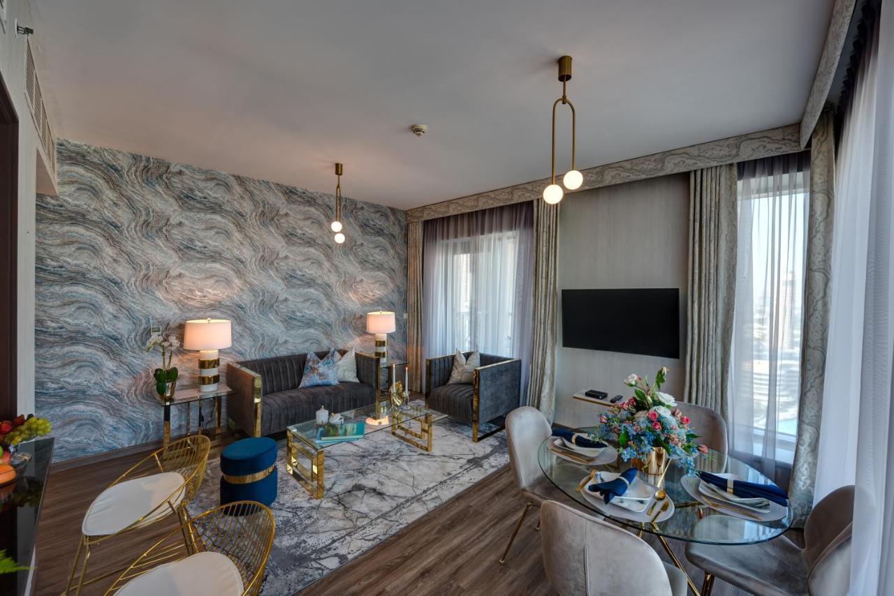Durrani Homes - Designer 2Br Apt With Stunning Burj Khalifa And Fountain View 迪拜 外观 照片
