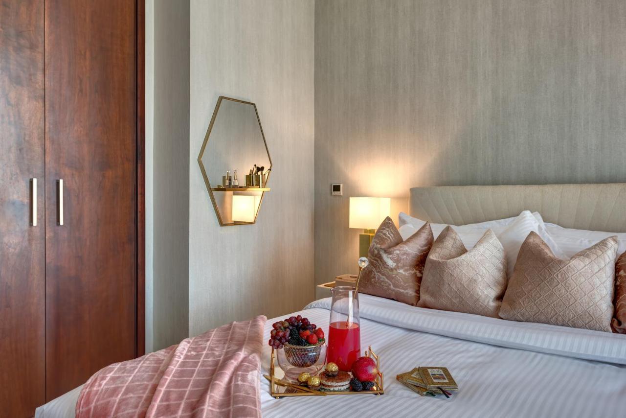 Durrani Homes - Designer 2Br Apt With Stunning Burj Khalifa And Fountain View 迪拜 外观 照片