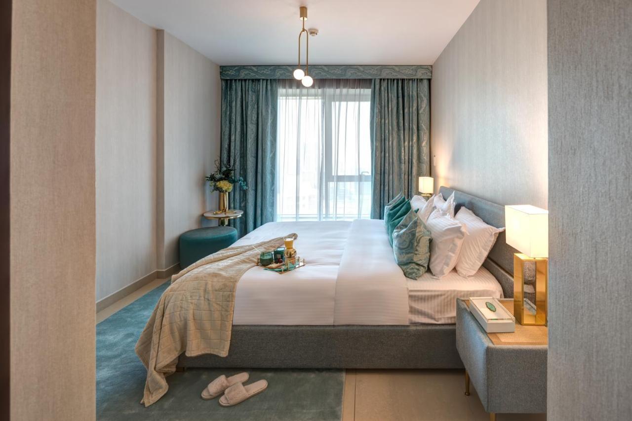 Durrani Homes - Designer 2Br Apt With Stunning Burj Khalifa And Fountain View 迪拜 外观 照片